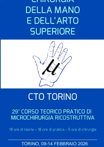 29° CORSO TEORICO PRATICO DI MICROCHIRURGIA