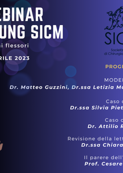 WEBINAR SICM YOUNG - LESIONI FLESSORI