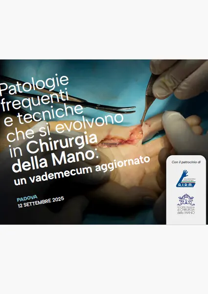Patologie frequenti e tecniche che si evolvono in Chirurgia della Mano
