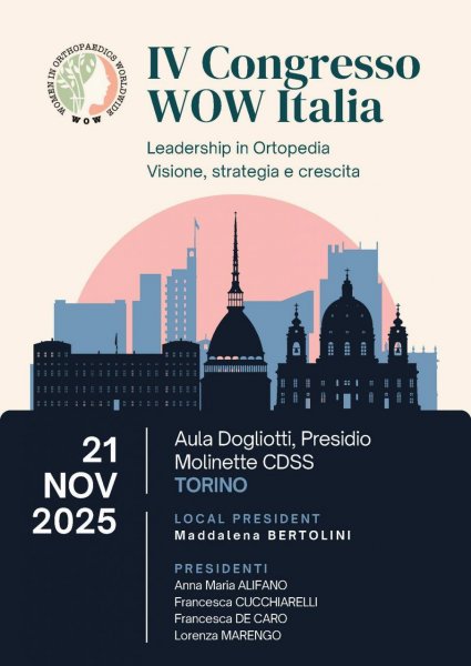 CONGRESSO WOW ITALIA LEADERSHIP IN ORTOPEDIA - Visione, strategia e crescita