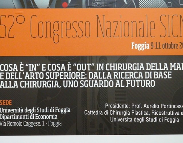 52° Congresso Nazionale SICM - Foggia, 9-11 Ottobre 2014