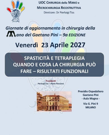 SPASTICITÀ E TETRAPLEGIA QUANDO E COSA LA CHIRURGIA PUÒ FARE - RISULTATI FUNZIONALI