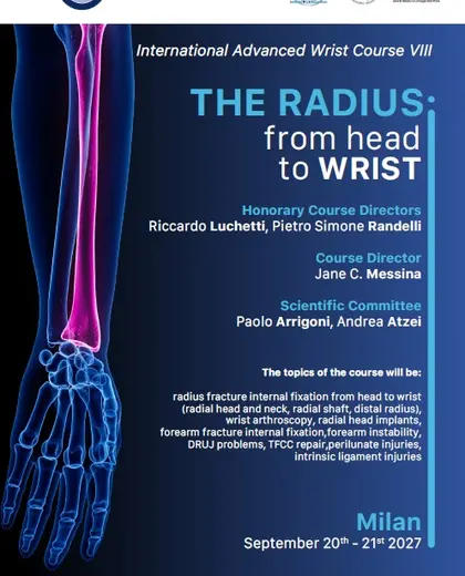 The radius: from head to wrist