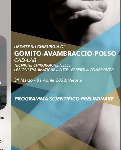 UPDATE SULLA CHIRURGIA DI GOMITO-AVAMBRACCIO-POLSO - Tecniche chirurgiche nelle lesioni traumatiche acute