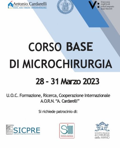 CORSO BASE DI MICROCHIRUGIA